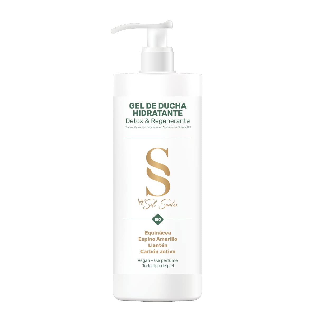 Gel de ducha detox hidratante 500ml Sol Santos