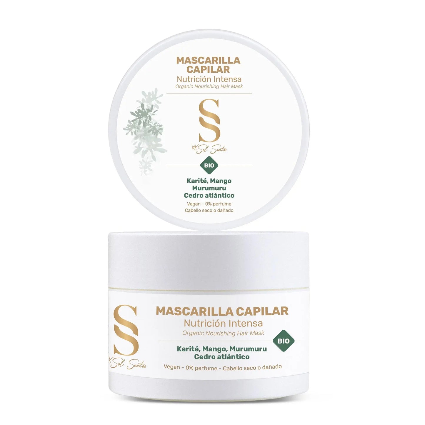 Mascarilla capilar nutritiva 200ml Sol Santos